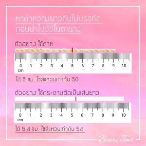วัดกับไม้บรรทัด