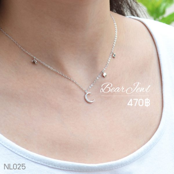 สร้อยคอเงิน Bearjewl NL025