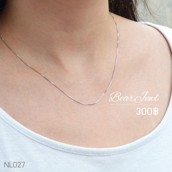 สร้อยคอเงิน Bearjewl NL027